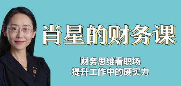 清华名师讲座《肖星的财务课》掌握专业知识，改变财务思维-创业网 - 最新网络创业项目与实战营销教程平台 | cye.cc