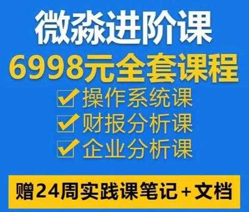 微淼理财进阶全套视频讲座，助你实现财务自由-创业网 - 最新网络创业项目与实战营销教程平台 | cye.cc