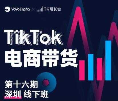 《TikTok电商带货》线下班第十六期（深圳站），从0到1带货出单-创业网 - 最新网络创业项目与实战营销教程平台 | cye.cc