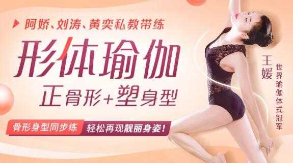 王媛《形体瑜伽》视频教程，正骨形+塑身型，轻松再现靓丽身姿！-创业网 - 最新网络创业项目与实战营销教程平台 | cye.cc