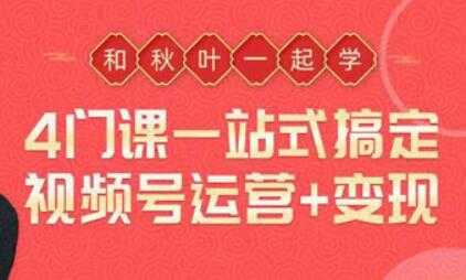 一站式搞定视频号运营变现，从0到1学视频号运营实操培训课程视频-创业网 - 最新网络创业项目与实战营销教程平台 | cye.cc