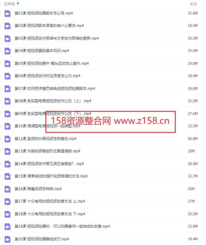 短视频运营，短视频拍摄，创作，策划视频教程-创业网 - 最新网络创业项目与实战营销教程平台 | cye.cc
