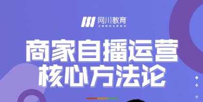 网川教育·商家自播运营核心方法论，一套可落地实操的方法论-创业网 - 最新网络创业项目与实战营销教程平台 | cye.cc