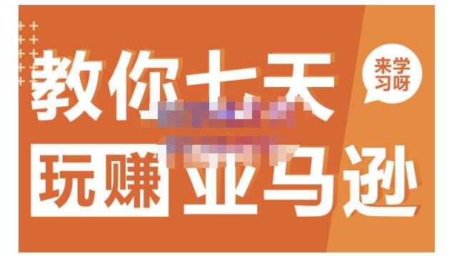 晟尧跨境·教你七天玩赚亚马逊，教你轻松玩赚亚马逊，适合小白学习-创业网 - 最新网络创业项目与实战营销教程平台 | cye.cc