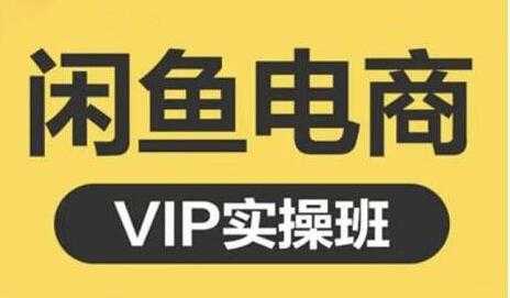 图片[1]-鱼客《闲鱼电商零基础入门到进阶》VIP实战培训课程视频-创业网 - 最新网络创业项目与实战营销教程平台 | cye.cc