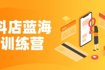 《抖店蓝海训练营》既简单又可以快速复制 只要按照执行就可以赚钱-创业网 - 最新网络创业项目与实战营销教程平台 | cye.cc