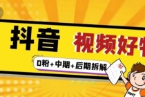 燃烧抖音视频好物全流程实操分享-创业网 - 最新网络创业项目与实战营销教程平台 | cye.cc