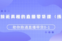 更接近真相的直播带货课,助你跑通直播带货0-1-创业网 - 最新网络创业项目与实战营销教程平台 | cye.cc