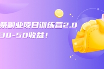 微头条副业项目训练营2.0：单号30-50收益！-创业网 - 最新网络创业项目与实战营销教程平台 | cye.cc