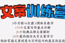 《文案训练营》全面系统解决文案写作难题-创业网 - 最新网络创业项目与实战营销教程平台 | cye.cc