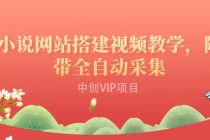 搭建一个小说网站：附带全自动采集  流量来得快、变现容易（搭建教程+源码)-创业网 - 最新网络创业项目与实战营销教程平台 | cye.cc