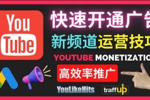 Youtube油管新频道如何快速开通广告获利：快速获取粉丝和收益的方法-创业网 - 最新网络创业项目与实战营销教程平台 | cye.cc