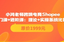 跨境电商Shopee入门课+进阶课：理论+实操系统化教学-创业网 - 最新网络创业项目与实战营销教程平台 | cye.cc