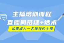 主播培训课程：直播间搭建+话术，如何快速成为一名赚钱的主播-创业网 - 最新网络创业项目与实战营销教程平台 | cye.cc