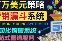 如何利用营销漏斗赚百万美元：自动销售系统！-创业网 - 最新网络创业项目与实战营销教程平台 | cye.cc