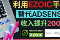 利用Ezoic优化网站广告：把自己的Adsense广告收入提升80%到200%-创业网 - 最新网络创业项目与实战营销教程平台 | cye.cc