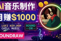 无需任何音乐基础： 使用AI软件制作Lofi Hip Hop Chill Music 月赚1000美元-创业网 - 最新网络创业项目与实战营销教程平台 | cye.cc