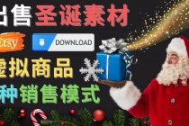 出售圣诞节主题Photoshop设计素材，日赚100美元以上-创业网 - 最新网络创业项目与实战营销教程平台 | cye.cc