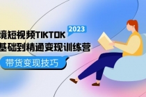 跨境·短视频TIKTOK零基础到精通变现训练营 短视频·独立站·带货变现技巧-创业网 - 最新网络创业项目与实战营销教程平台 | cye.cc