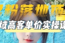 【男粉落地项目】0基础玩转男粉短视频转私域日产500+2023男粉高客单价实操-创业网 - 最新网络创业项目与实战营销教程平台 | cye.cc