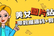 精品整站WordPress自适应美女图片站源码/安装即可运营【带数据源码+教程】-创业网 - 最新网络创业项目与实战营销教程平台 | cye.cc