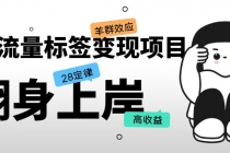 抖音流量标签变现项目，抖音创业粉轻松转化，单价高收益简单-创业网 - 最新网络创业项目与实战营销教程平台 | cye.cc