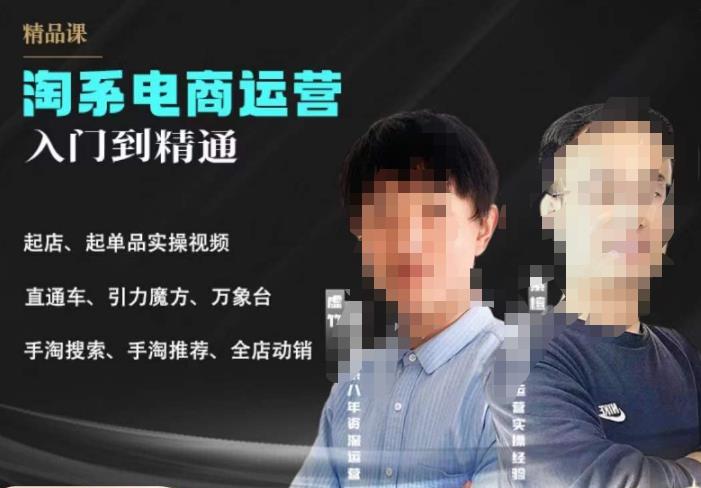2023手淘搜索实操课+体系化课程，​起店起单品实操视频课程-创业网 - 最新网络创业项目与实战营销教程平台 | cye.cc