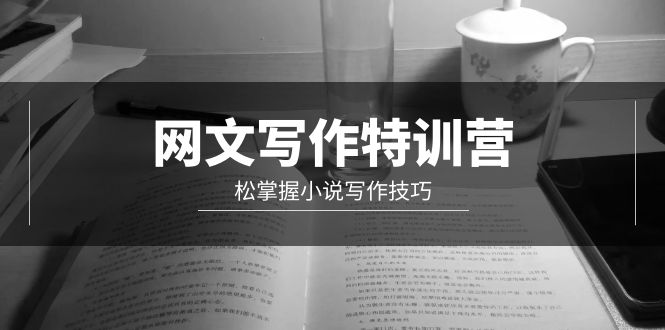 网文-写作特训营，松掌握小说写作技巧-创业网 - 最新网络创业项目与实战营销教程平台 | cye.cc