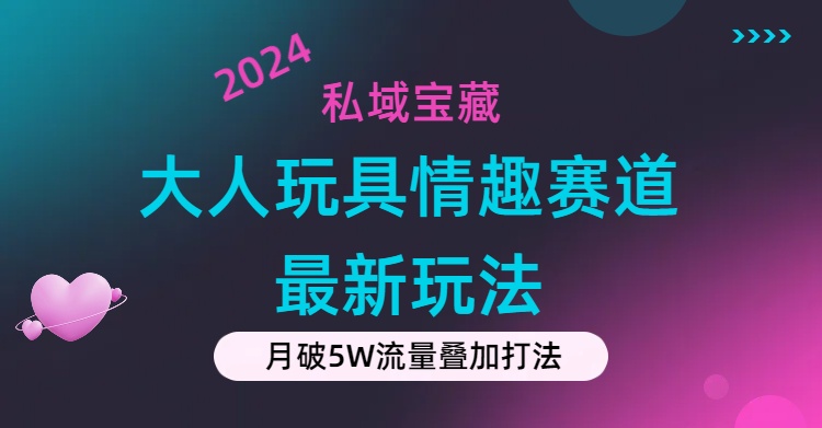 私域宝藏：大人玩具情趣赛道合规新玩法，零投入，私域超高流量成单率高-创业网 - 最新网络创业项目与实战营销教程平台 | cye.cc