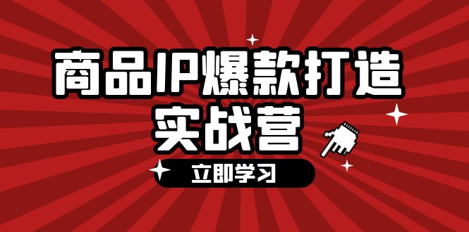 商品-IP爆款打造实战营【第四期】，手把手教你打造商品IP，爆款 不断-创业网 - 最新网络创业项目与实战营销教程平台 | cye.cc
