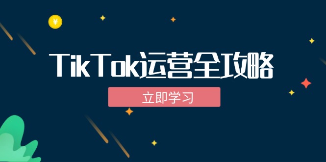 TikTok实战运营全攻略：从下载软件到变现，抖音海外版实操教程-创业网 - 最新网络创业项目与实战营销教程平台 | cye.cc