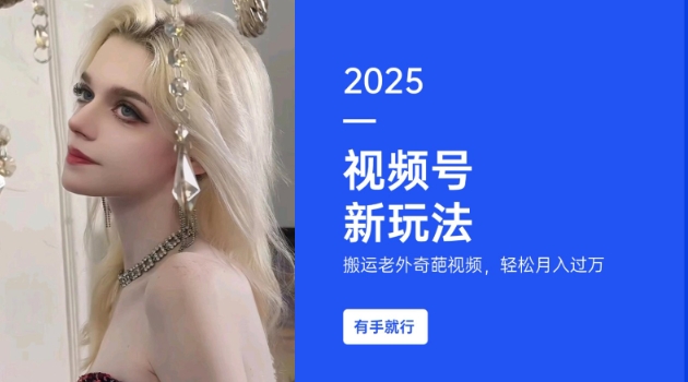 搬运老外奇葩视频，撸视频号分成计划收益，每天只需一小时，新手小白轻松月入过W-创业网 - 最新网络创业项目与实战营销教程平台 | cye.cc