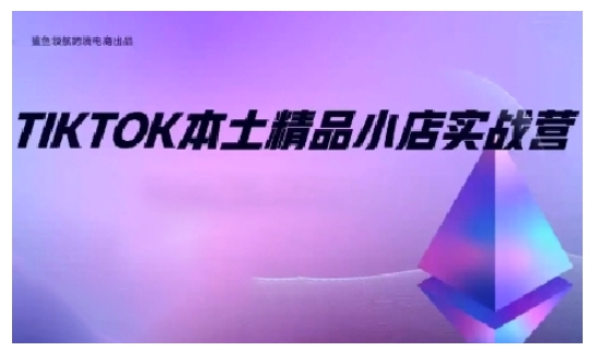 TikTok本土精品小店出海实战营，从入门到高阶，不止0-1!-创业网 - 最新网络创业项目与实战营销教程平台 | cye.cc