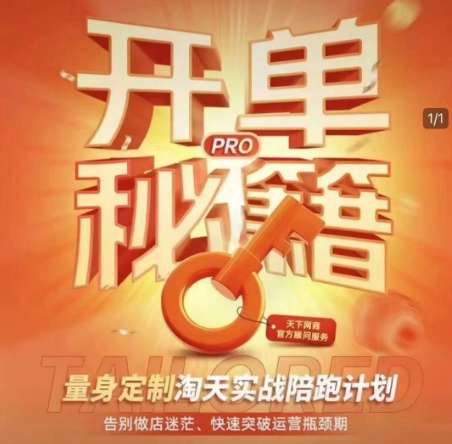 淘宝开单秘籍PRO，量身定制淘天实战陪跑计划，告别做店迷茫、快速突破运营瓶颈期-创业网 - 最新网络创业项目与实战营销教程平台 | cye.cc
