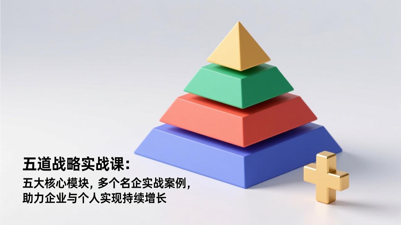 五道战略实战课：五大核心模块，多个名企实战案例，助力企业与个人实现持续增长-创业网 - 最新网络创业项目与实战营销教程平台 | cye.cc