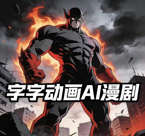 字字动画AI漫剧2026年第1期系统课程，小白看完就能学会实操的漫剧课，单人月收1-3W-创业网 - 最新网络创业项目与实战营销教程平台 | cye.cc