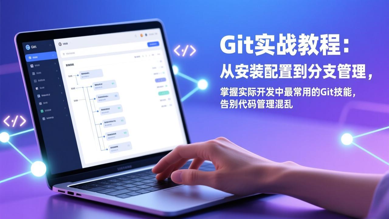 Git实战教程：从安装配置到分支管理，掌握实际开发中最常用的Git技能，告别代码管理混乱-创业网 - 最新网络创业项目与实战营销教程平台 | cye.cc