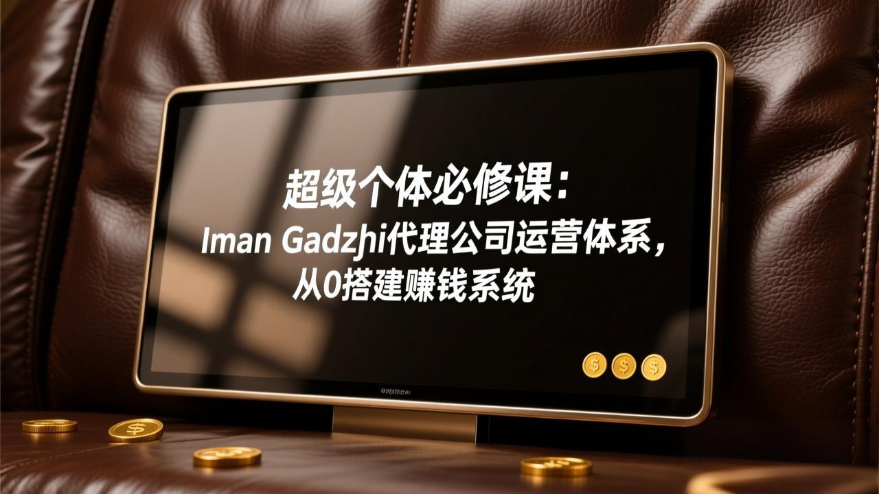 超级个体必修课：Iman Gadzhi代理公司运营体系，从0搭建赚钱系统-创业网 - 最新网络创业项目与实战营销教程平台 | cye.cc