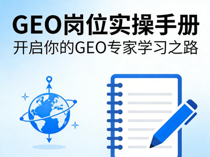 GEO岗位实操手册，开启你的GE0专家学习之路-创业网 - 最新网络创业项目与实战营销教程平台 | cye.cc