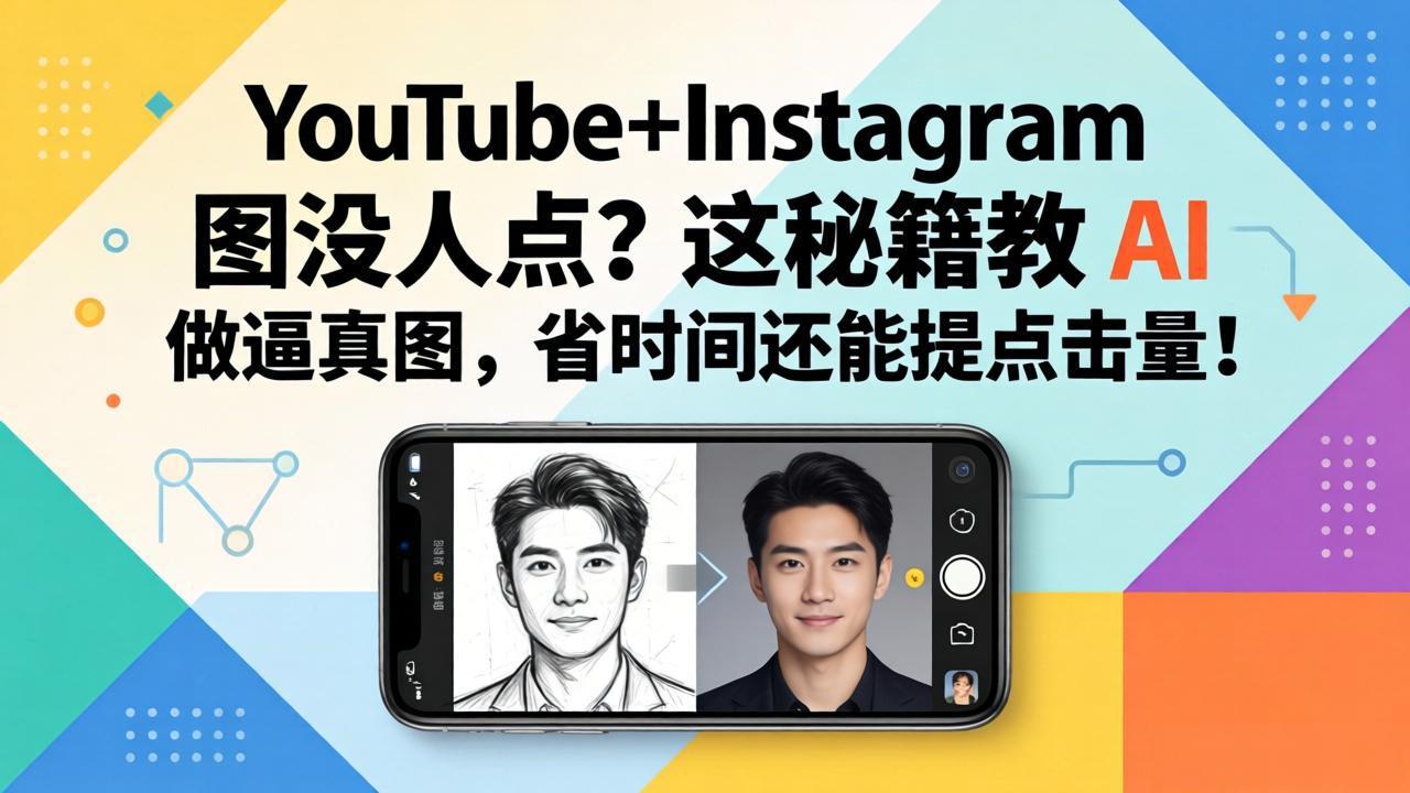 YouTube+Instagram图没人点？这秘籍教 AI 做逼真图，省时间还能提点击量-创业网 - 最新网络创业项目与实战营销教程平台 | cye.cc