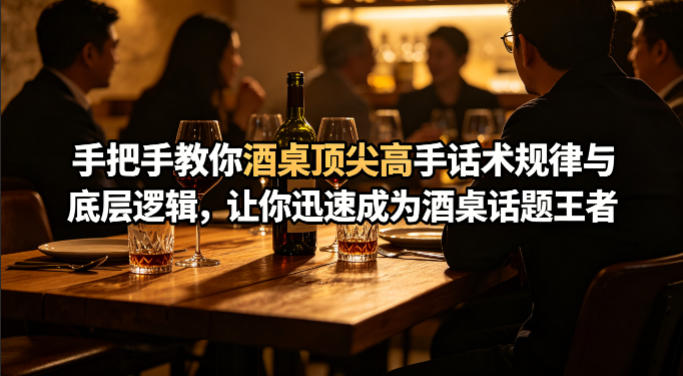付费文章：手把手教你酒桌顶尖高手话术规律与底层逻辑，让你迅速成为酒桌话题王者(二十年全网独家经验分享)-创业网 - 最新网络创业项目与实战营销教程平台 | cye.cc