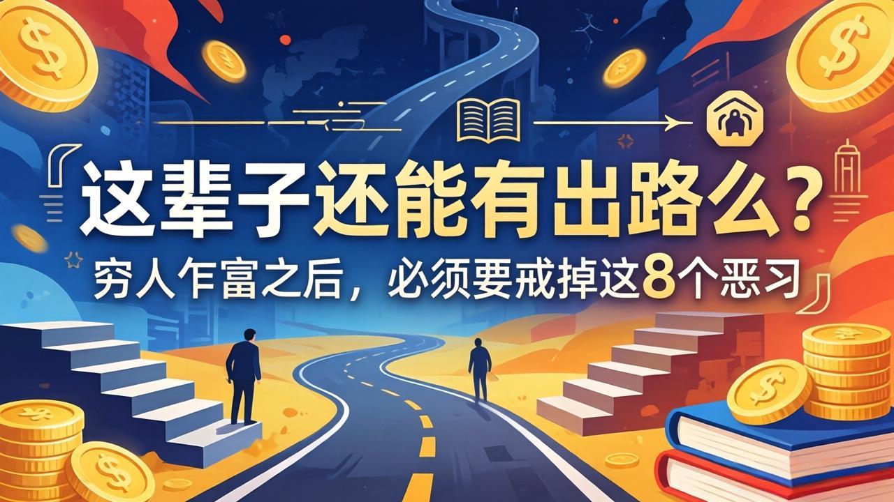 关于人生两篇付费文章【这辈子还能有出路么？】【穷人乍富之后，必须要戒掉这8个恶习】-创业网 - 最新网络创业项目与实战营销教程平台 | cye.cc
