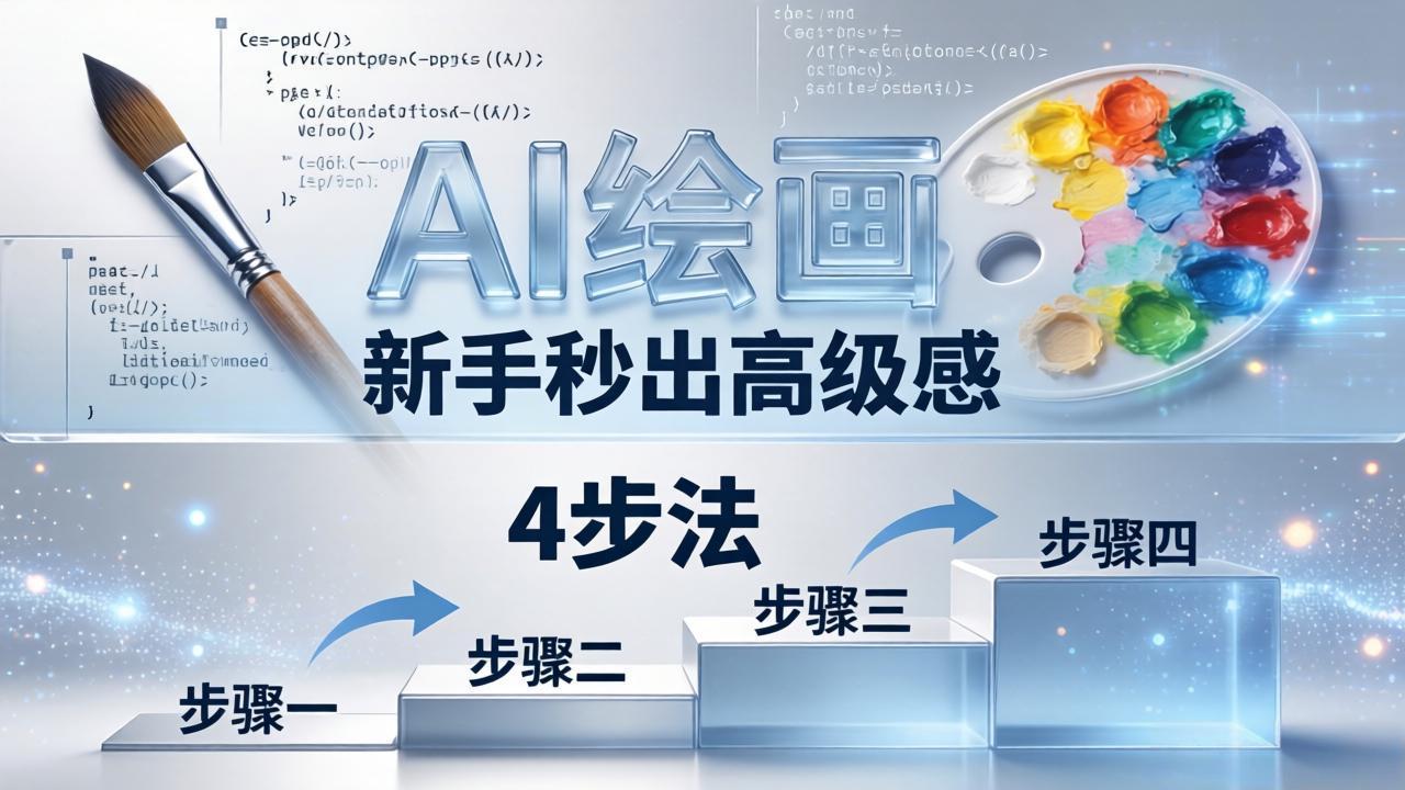 AI绘画入门别再硬磕了！即梦4步法：万能提示词公式+BRTR框架，新手秒出高级感-创业网 - 最新网络创业项目与实战营销教程平台 | cye.cc