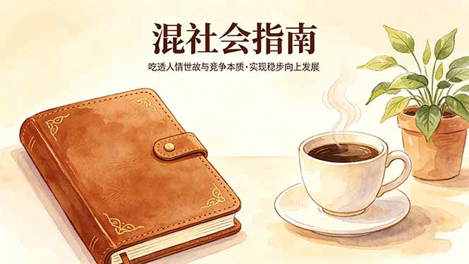 付费文章：混社会指南，吃透人情世故与竞争本质，实现稳步向上发展-创业网 - 最新网络创业项目与实战营销教程平台 | cye.cc