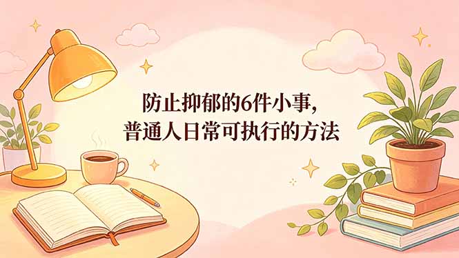 付费文章：防止抑郁的6件小事，普通人日常可执行的方法-创业网 - 最新网络创业项目与实战营销教程平台 | cye.cc