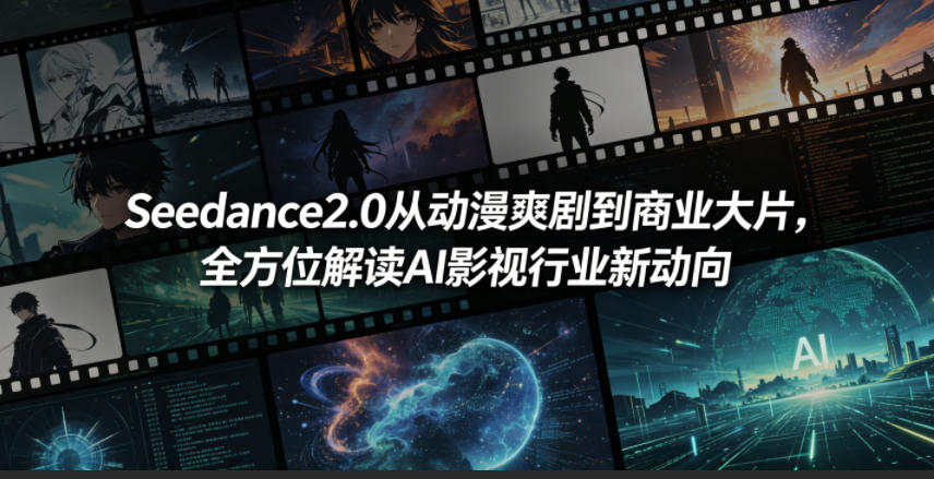 Seedance2.0从动漫爽剧到商业大片，全方位解读AI影视行业新动向-创业网 - 最新网络创业项目与实战营销教程平台 | cye.cc