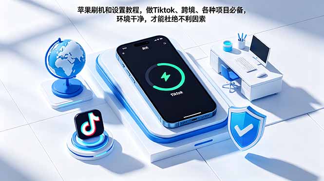 苹果刷机和设置教程，做Tiktok、跨境、各种项目必备，环境干净，才能杜绝不利因素-创业网 - 最新网络创业项目与实战营销教程平台 | cye.cc