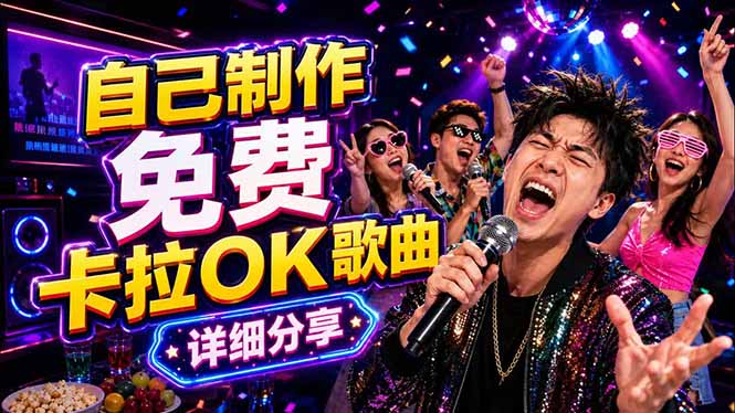 免费卡拉OK歌曲制作全攻略：音轨分离字幕制作，零基础快速做出专业K歌视频-创业网 - 最新网络创业项目与实战营销教程平台 | cye.cc