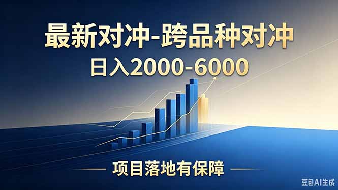 跨品种对冲震撼首发！日收益2000-6000+，项目绿色长久，安全稳健，合规靠谱，可批量放大-创业网 - 最新网络创业项目与实战营销教程平台 | cye.cc