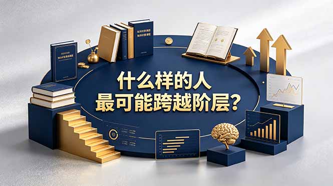付费文章：什么样的人最可能跨越阶层？具备这五种特质，普通人也能顺利跨越阶层-创业网 - 最新网络创业项目与实战营销教程平台 | cye.cc